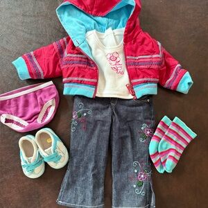American Girl Ready For Fun Outfit ! Complete
